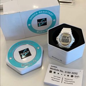Baby-G white watch